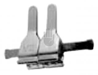 Pince micro-vasculaire double 