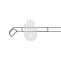 Messer, rückwärtsschneidend 