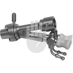 Endoskopbrücke mit 2 verschließbaren 