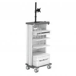 Endoskopie-Video-Trolley 