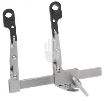Spreader with double hinge 