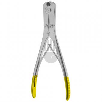 Lateral and frontal wire cutting plier 