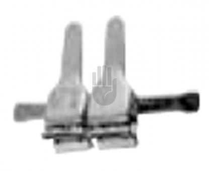 Pinza microvascular doble 
