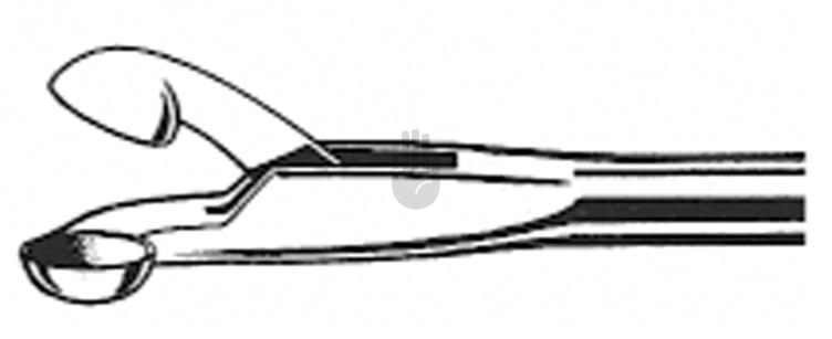 Pinza por la laringa 