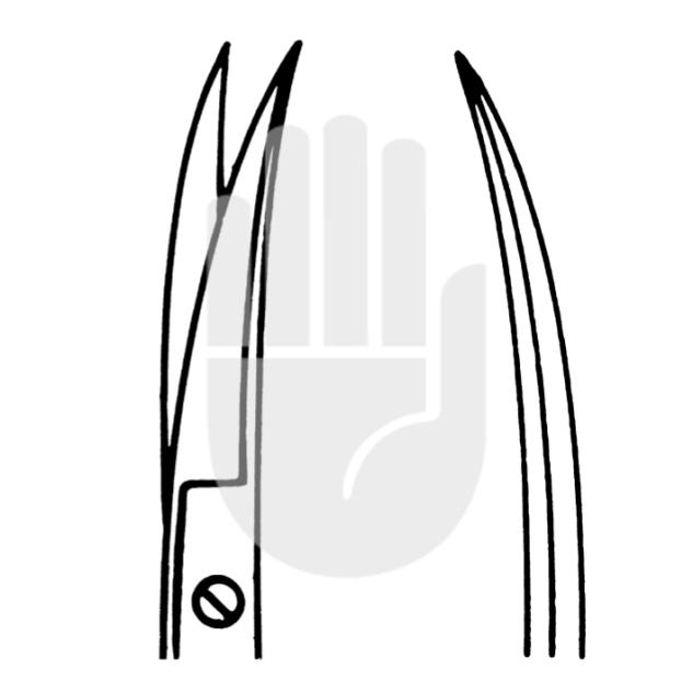 Tijeras para iris 
